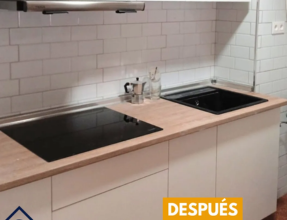 después de reforma de cocina